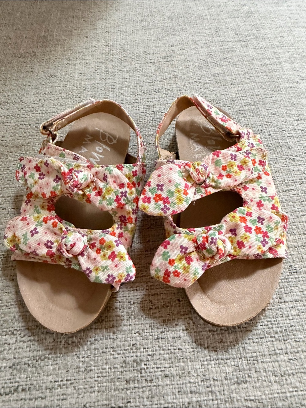 Blowfish Floral toddler sandals